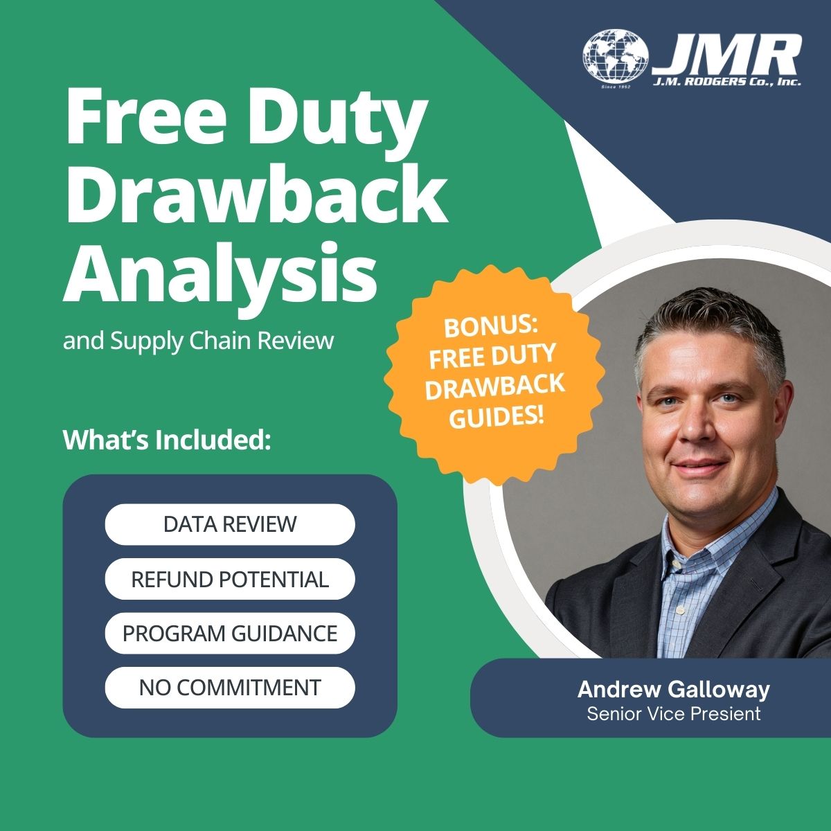 Turning Tariffs Into Profit - Free Drawback Analysis – J.M. Rodgers Co.