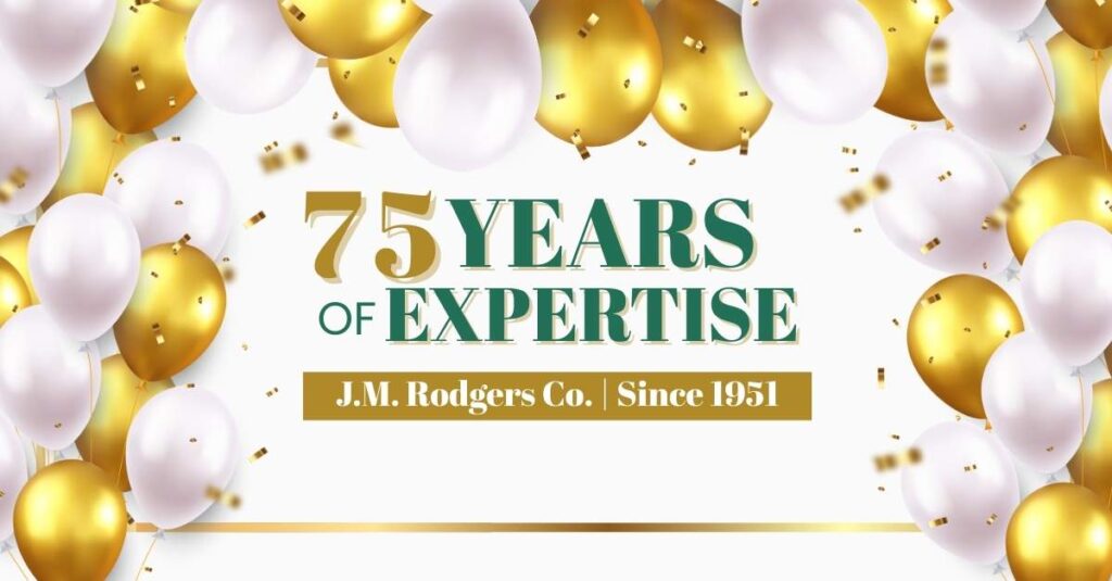 J.M. Rodgers Co. celebrating 75 years of expertise in customs brokerage and duty drawback services since 1951