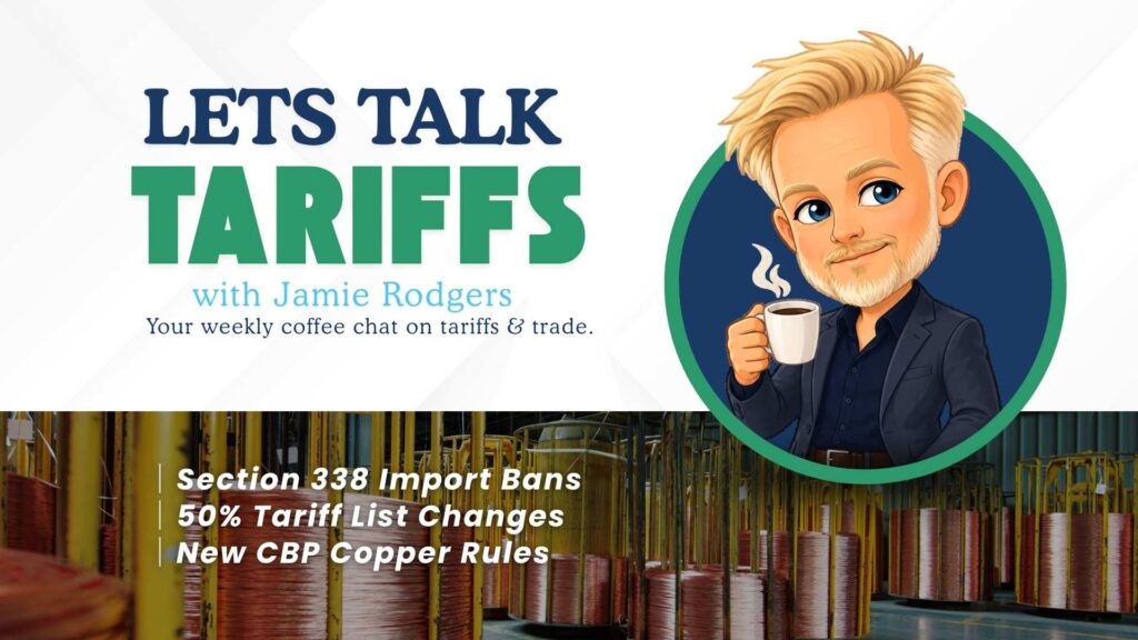 Lets Talk Tariffs 9-14-26