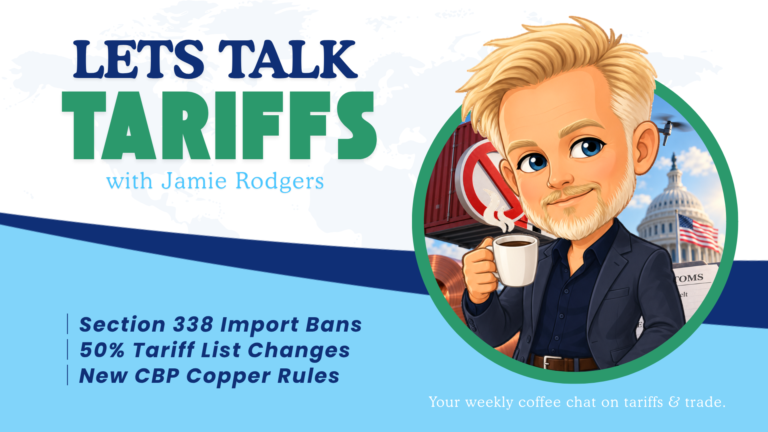 Lets Talk Tariffs With Jamie Rodgers